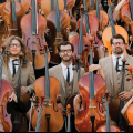 Melo-M Mega Orchestra Concert– 130 cellists on stage