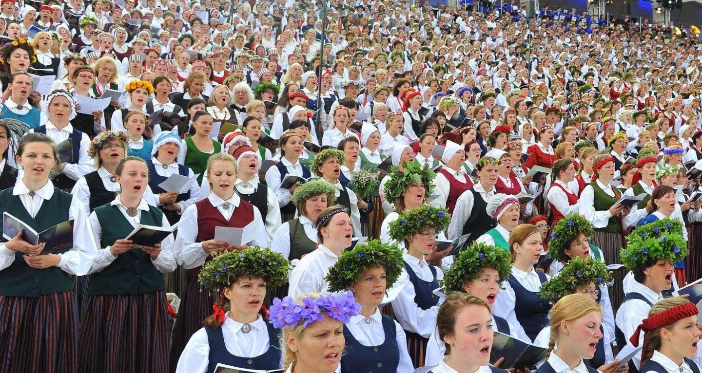 Latvian Song and Dance Festival Riga This Week